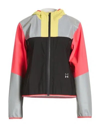 Under Armour Woman Jacket Black Size S Polyamide, Polyester, Elastane In Multi