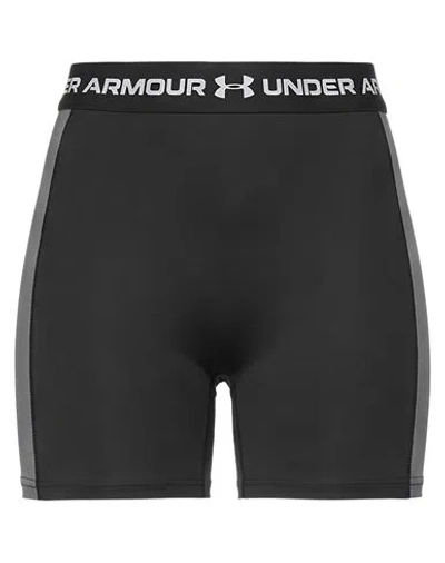 Under Armour Woman Shorts & Bermuda Shorts Black Size Xl Polyester, Elastane