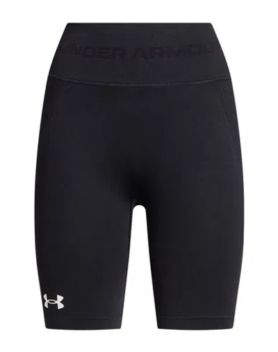 Under Armour Woman Shorts & Bermuda Shorts Black Size Xs Polyamide, Elastane
