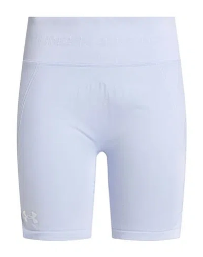 Under Armour Woman Shorts & Bermuda Shorts Sky Blue Size Xl Polyamide, Elastane