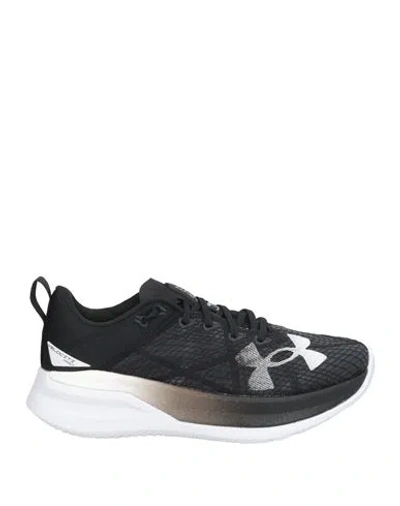 Under Armour Woman Sneakers Black Size 9 Textile Fibers