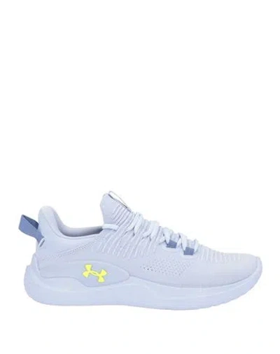 Under Armour Woman Sneakers Lilac Size 9 Textile Fibers In Blue