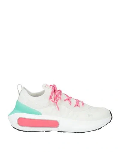 Under Armour Woman Sneakers White Size 8.5 Textile Fibers