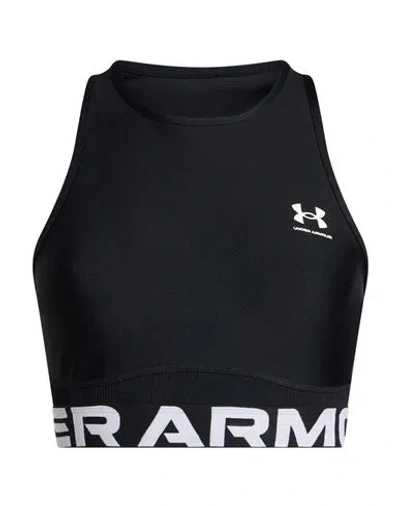 Under Armour Woman Top Black Size Xs Polyester, Elastane