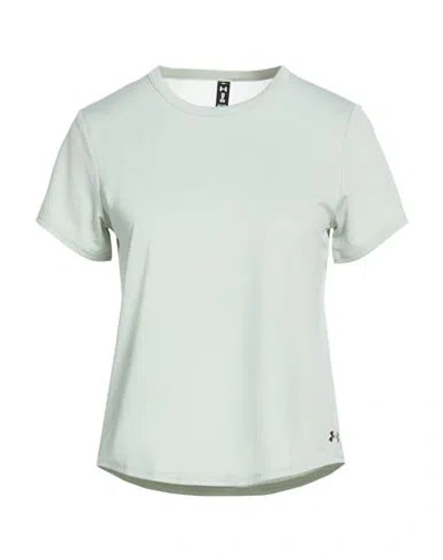 Under Armour Woman T-shirt Light Green Size Xs Polyester, Elastane