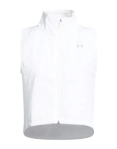 Under Armour Woman Vest White Size L Polyester
