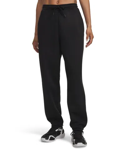 Under Armour Women's Ankle-length Jogger Pants In Black