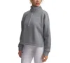 Under Armour Women's Armour Fleece Half Zip Sweatshirt In Gray