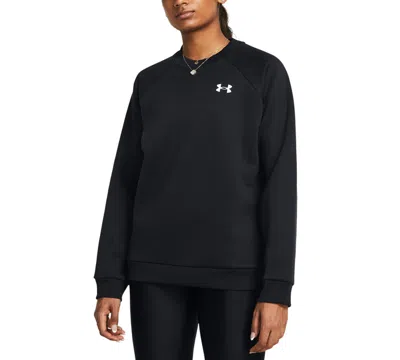 Under Armour Women's Armour Fleece Sweatshirt In Black