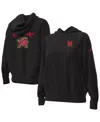 Under Armour Women's Black Maryland Terrapins Oversized Gameday Icon Hoodie In Black
