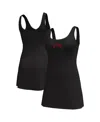 Under Armour Women's Black Wisconsin Badgers Gameday Motion Active Dress In Black