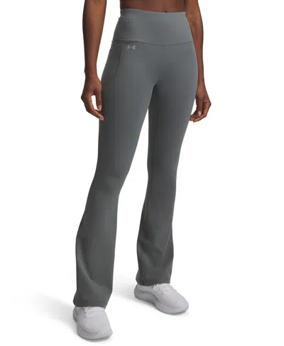 Under Armour Women's Casual-fit Motion Flare Pants In Gray