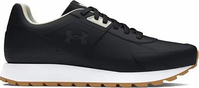 Under Armour Women's Essential Runner Sneaker In Black