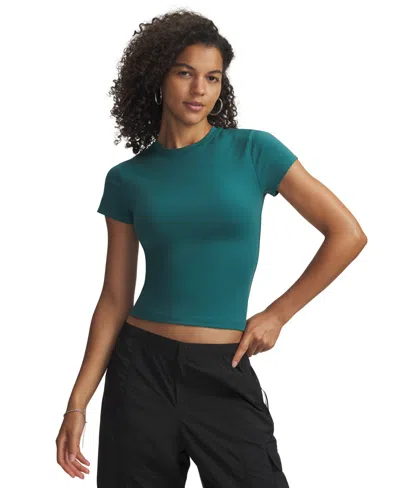 Under Armour Women's Fitted Short-sleeve Top In Green