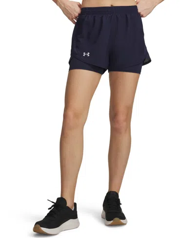 Under Armour Women's Fly By 2-in-1 Shorts In Multi