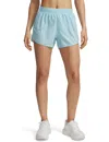 Under Armour Women's Fly-by 3" Shorts In Blue