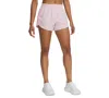 Under Armour Women's Fly By Mesh-panel Running Shorts In Pink