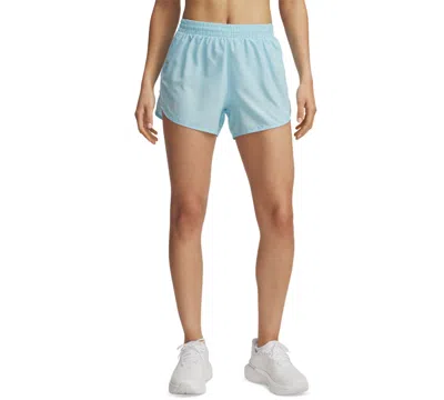 Under Armour Women's Fly By Mesh-panel Running Shorts