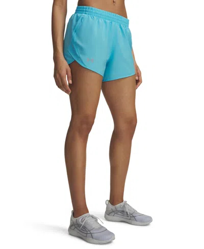 Under Armour Women's Fly By Mesh-panel Running Shorts