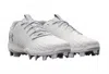 Under Armour Women's Glyde Two Rm Softball Cleat In White In White