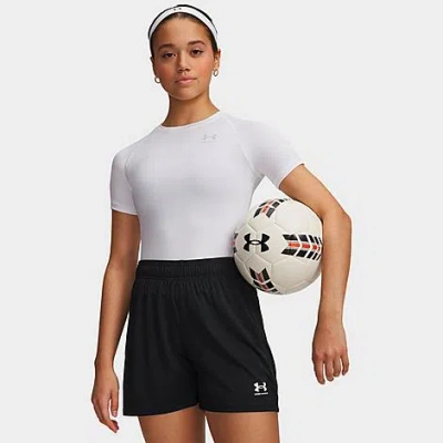 Under Armour Women's Heatgear Compression Short-sleeve Training Top In Black