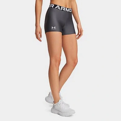 Under Armour Women's Heatgear Shorts In Gray