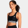 Under Armour Women's Heatgear Sports Bra In Black