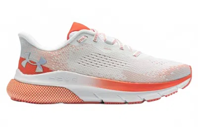 UNDER ARMOUR WOMEN'S HOVR TURBULENCE RUNNING SHOES IN WHITE/POMEGRANATE