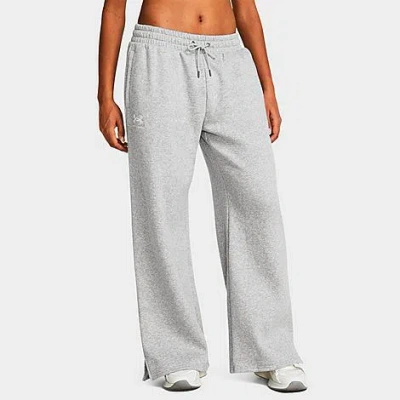 Under Armour Women's Icon Fleece Jogger Pants In Gray