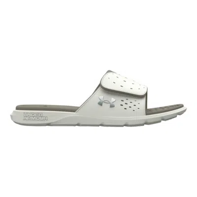 Under Armour Women's Ignite Pro Slides In Olive Tint/grove Green/metallic Green Grit In Multi