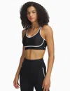 Under Armour Women's Infinity Mid Piped Sports Bra In Black