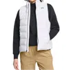 Under Armour Women's Legend Down Vest In White / Black In Multi