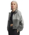 Under Armour Rival Woven Jacket In Gray