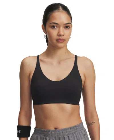 Under Armour Women's Low-impact V-neck Training Sports Bra In Multi