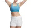 Under Armour Women's Medium Impact Sports Bra In Blue