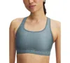 Under Armour Women's Medium Impact Sports Bra In Blue