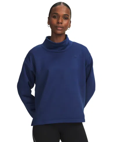 Under Armour Women's Mock Neck Top In Blue