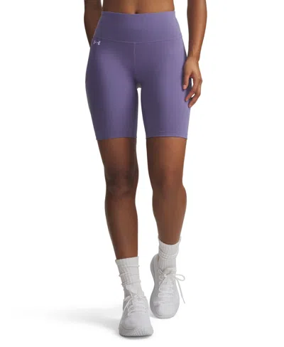 Under Armour Women's Motion Bike Pull-on Shorts In Purple