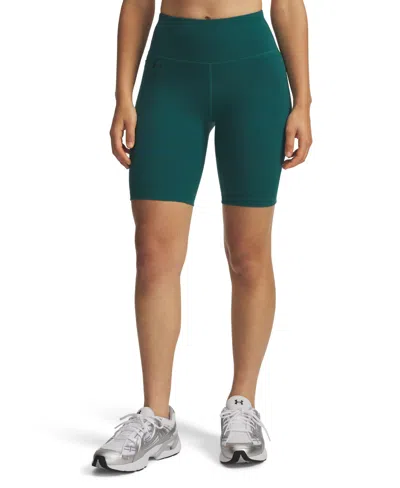 Under Armour Women's Motion Bike Pull-on Shorts In Green