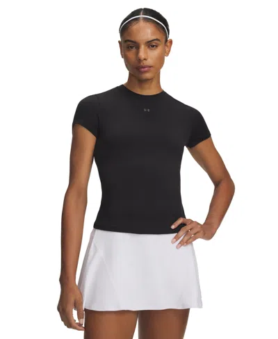 Under Armour Women's Motion Fitted Short-sleeve Top In Black