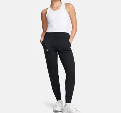Under Armour Women's Motion Joggers In Black/white