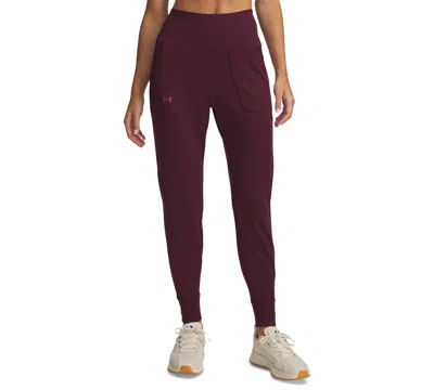 Under Armour Motion Ankle Leggings In Purple