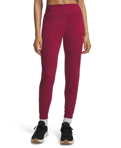 Under Armour Women's Motion Loose-fit Joggers In Burgundy