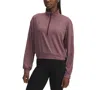 Under Armour Women's Motion Lounge Half-zip Pullover In Purple