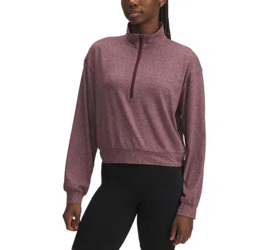 UNDER ARMOUR WOMEN'S MOTION LOUNGE HALF-ZIP PULLOVER