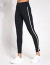 Under Armour Women's Motion Piped Leggings In Black
