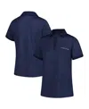 Under Armour Women's Navy The Players Playoff 3.0 Eagle Swoop V-neck Polo Shirt In Navy
