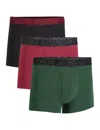 Under Armour Women's Performance Cotton- Solid 3” 3pk In Multi