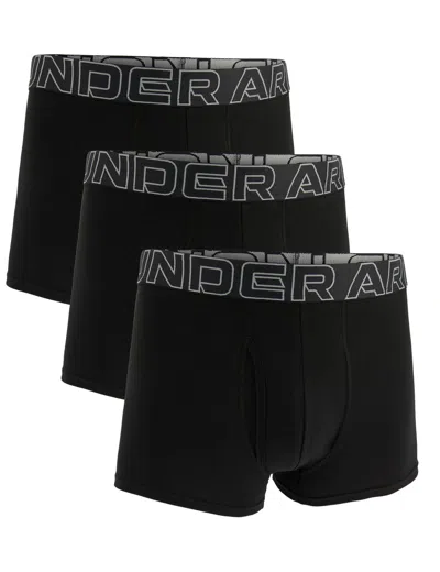 Women's Performance Cotton- Solid 6” 3pk In Black from The Sports Edit