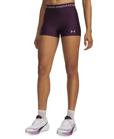 Under Armour Women's Pull-on Shorty Shorts In Purple
